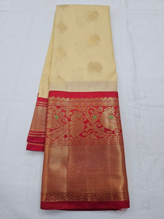 Kanchipuram Blended Fancy Silk Sarees 144