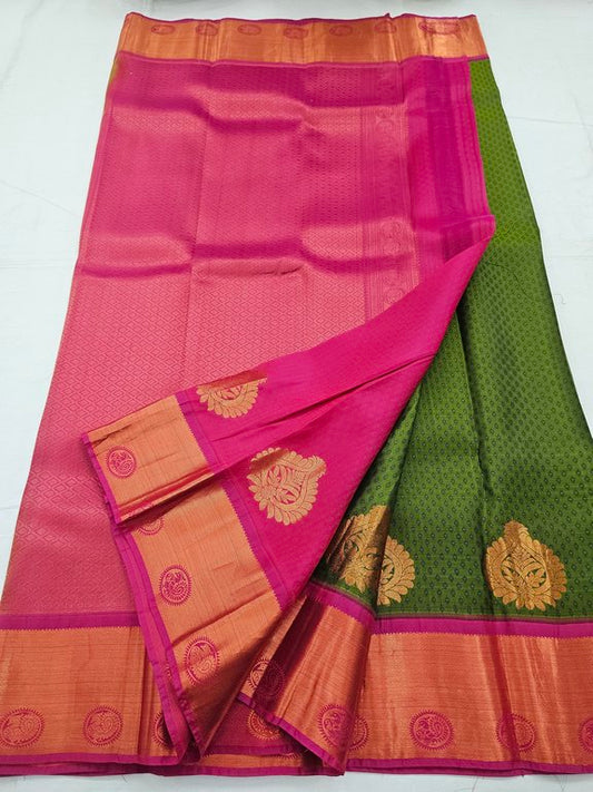 Kanchipuram Pure Silk Saree 024 – Kanchipuram Lakshaya Silks