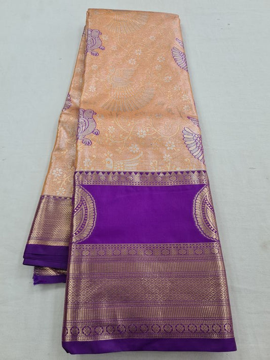 Kanchipuram Blended Tissue Silk Sarees 121