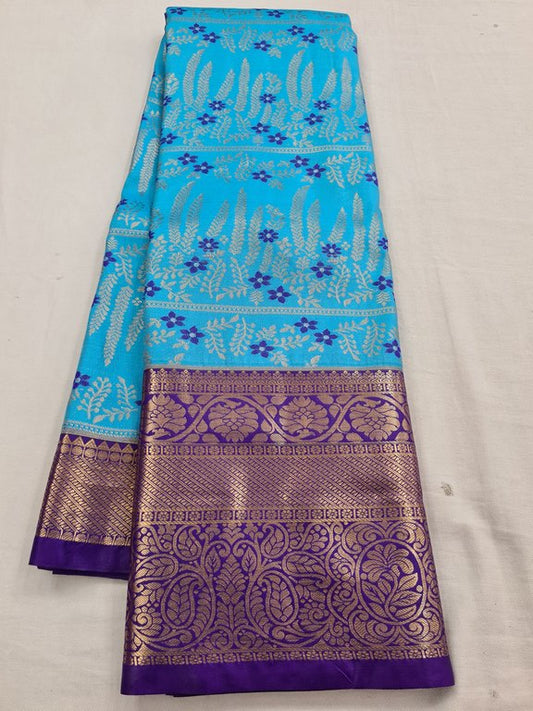 Kanchipuram Blended Tissue Silk Sarees 126