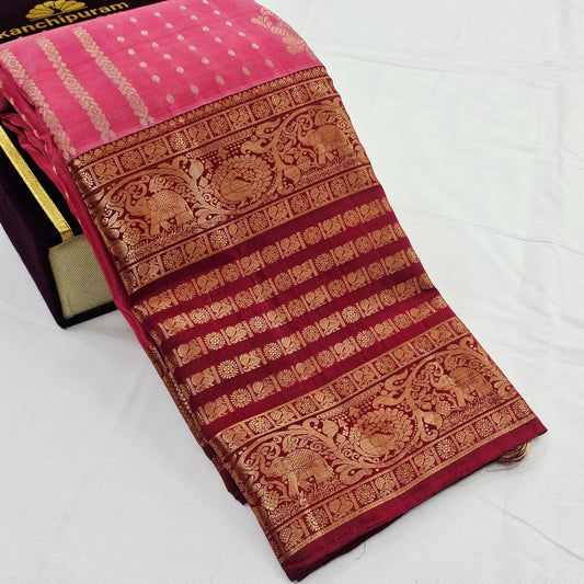 Kanchipuram Pure Fancy Soft Silk Saree 002