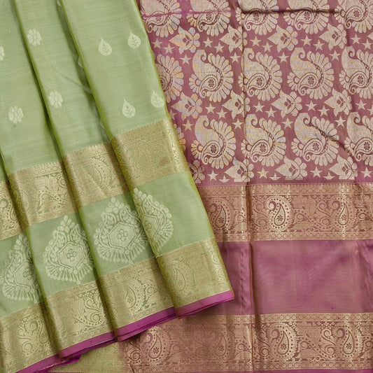 Kanchipuram Pure Fancy Soft Silk Saree 010