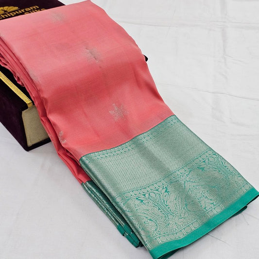 Kanchipuram Pure Fancy Soft Silk Saree 014