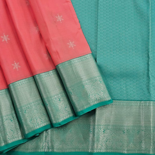 Light Pink And Maroon Kanchipuram Pure Silk Sarees – Kanchipuram Lakshaya Silks