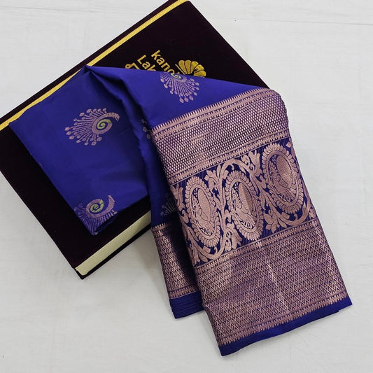 Kanchipuram Pure Elegant Fancy Silk Saree 013