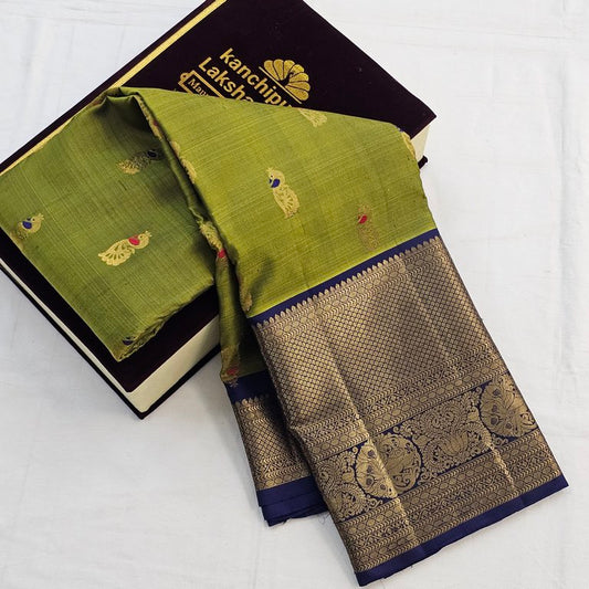 Kanchipuram Pure Elegant Fancy Silk Saree 023