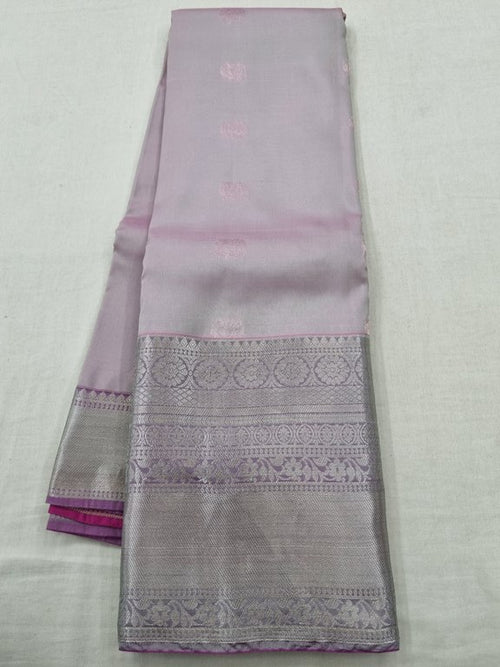 Coral Rose Pink Kanchipuram Pure Silk Sarees – Kanchipuram Lakshaya Silks