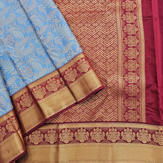 Kanchipuram Pure Elegant Bridal Silk Saree 034