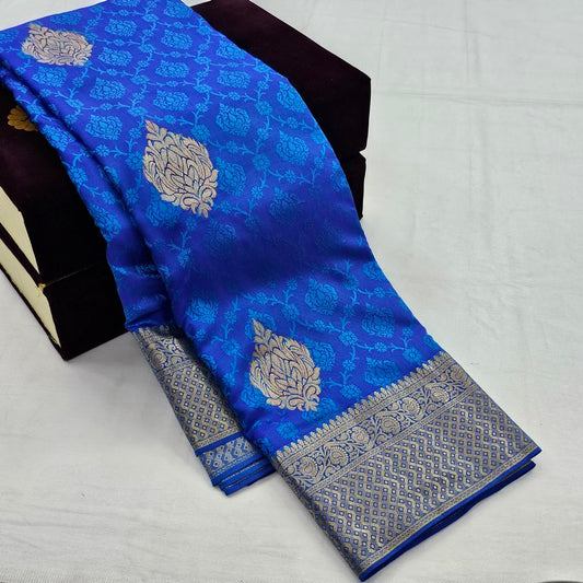 Kanchipuram Pure Elegant Fancy Silk Saree 001