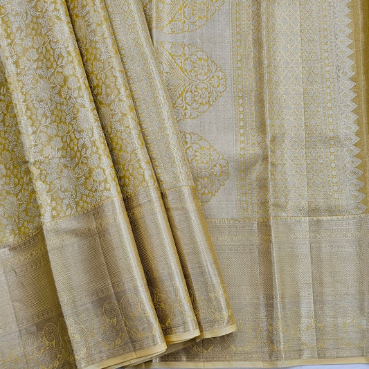 Kanchipuram Traditional Pure Handloom Silk Saree 020