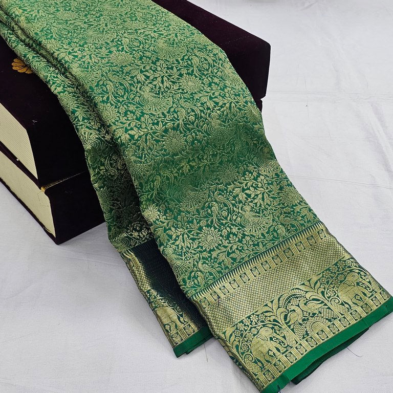 Kanchipuram Traditional Pure Handloom Silk Saree 010