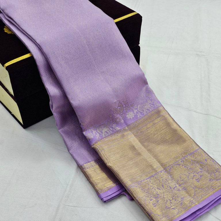 Kanchipuram Traditional Pure Handloom Bridal Silk Saree 030