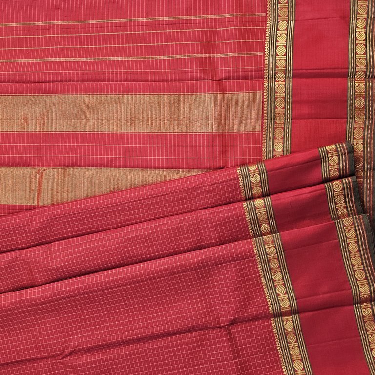 Kanchipuram Traditional Pure Handloom Bridal Silk Saree 022