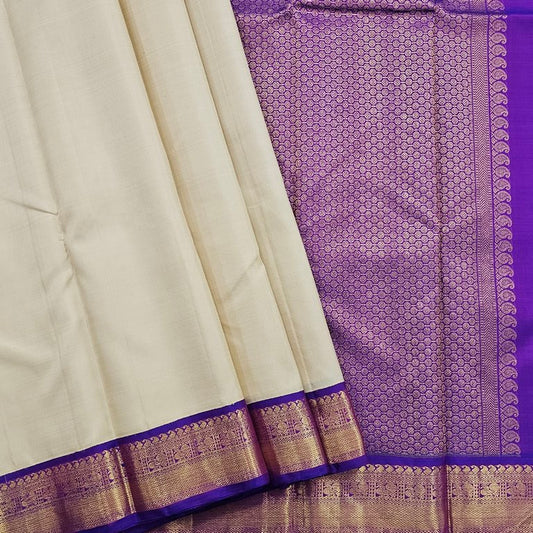 Kanchipuram Pure Handloom Traditional Korvai Fancy Silk Saree 011