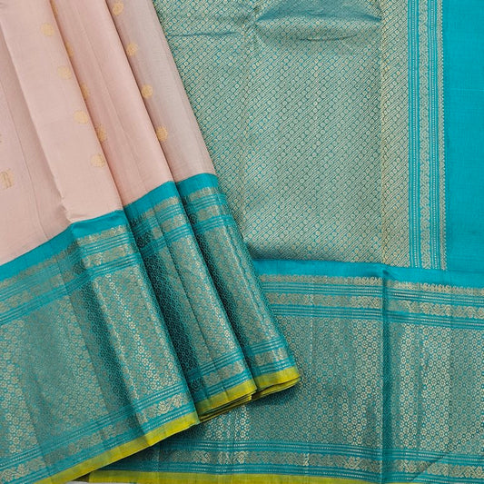 Kanchipuram Pure Handloom Luxury Wedding Fancy Silk Saree 005