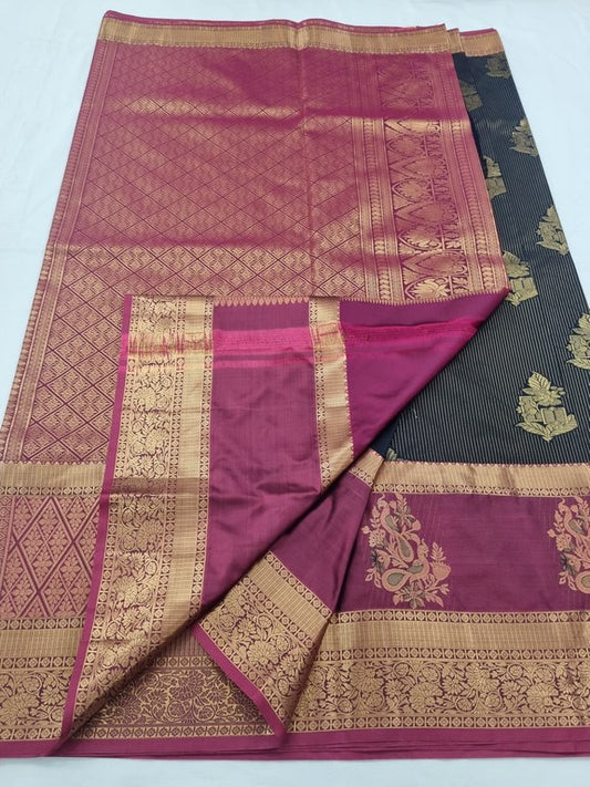 Kanchipuram Blended Bridal Silk Sarees 131
