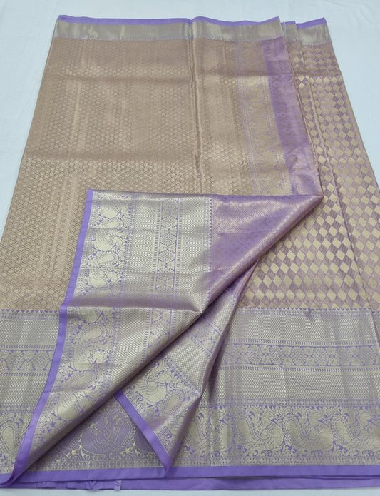 Kanchipuram Blended Tissue Silk Sarees 132