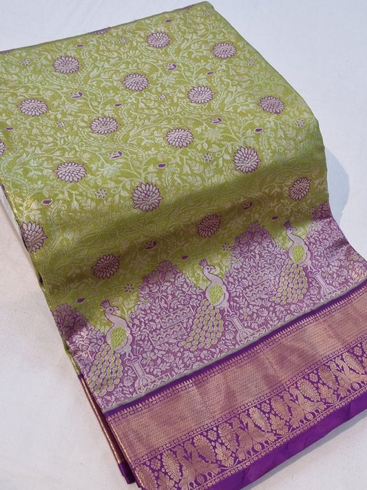 Kanchipuram Blended Tissue Silk Sarees 147