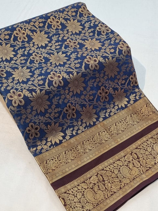 Kanchipuram Blended Tissue Silk Sarees 149