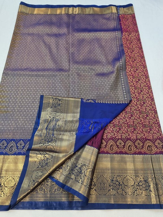 Kanchipuram Blended bRIDAL Silk Sarees 153