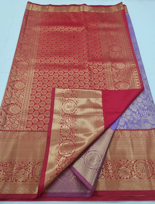 Kanchipuram Blended Tissue Silk Sarees 155