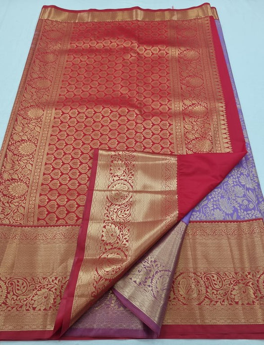 Kanchipuram Blended Tissue Silk Sarees 158