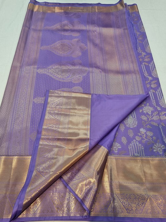 Kanchipuram Blended Tissue Silk Sarees 188