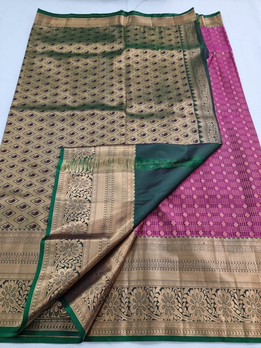 Kanchipuram Blended Bridal Silk Sarees 208