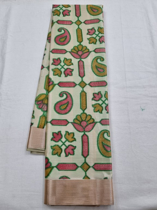 Kanchipuram Blended Trendy Butter Silk Saree 028