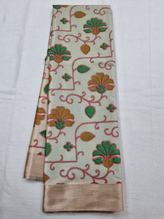 Kanchipuram Blended Trendy Butter Silk Saree 040