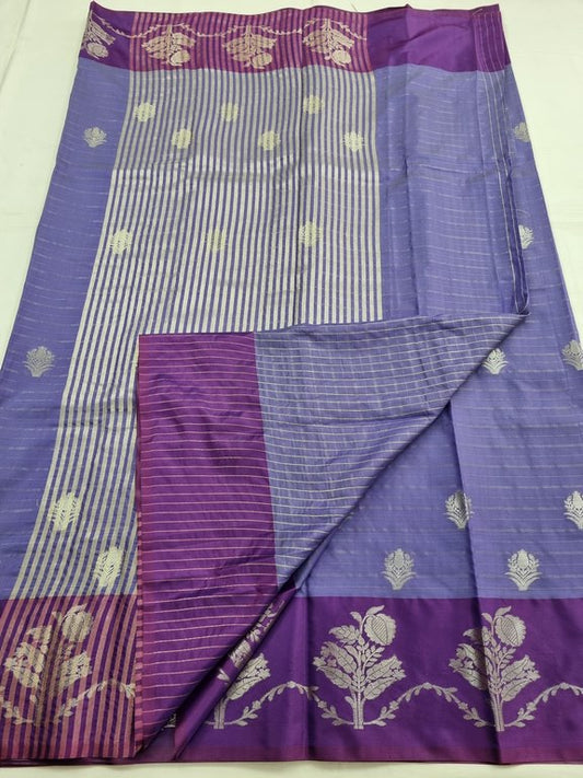 Kanchipuram Blended Trendy Fancy Silk Saree 088