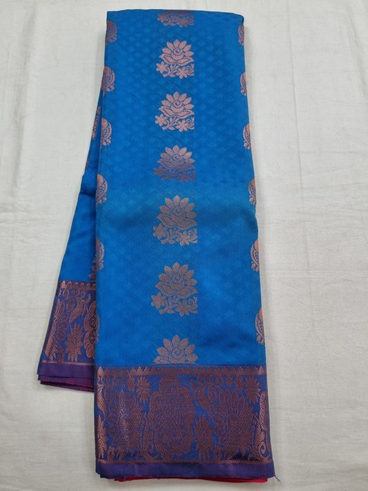 Kanchipuram Blended Trendy Fancy Silk Saree 102