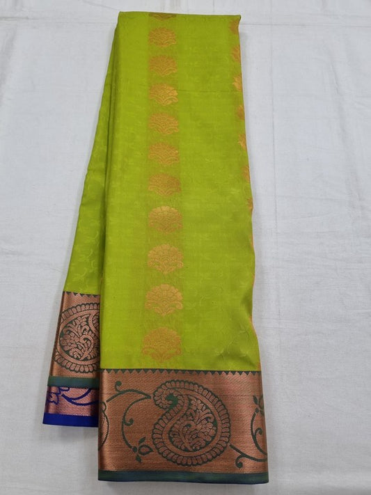Kanchipuram Blended Trendy Fancy Silk Saree 113