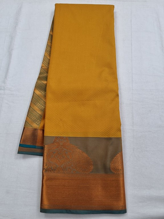 Kanchipuram Blended Trendy Fancy Silk Saree 124