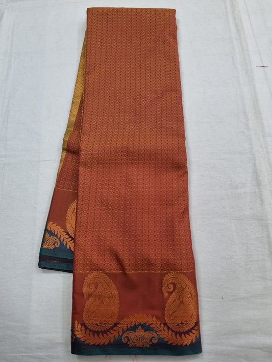 Kanchipuram Blended Trendy Fancy Silk Saree 172