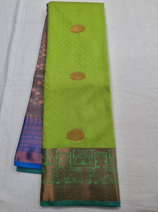 Kanchipuram Blended Trendy Fancy Silk Saree 185
