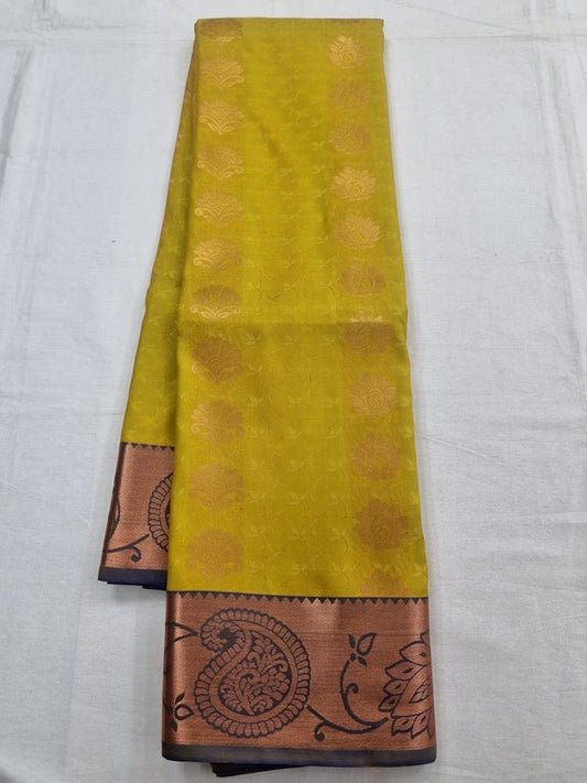 Kanchipuram Blended Trendy Fancy Silk Saree 190
