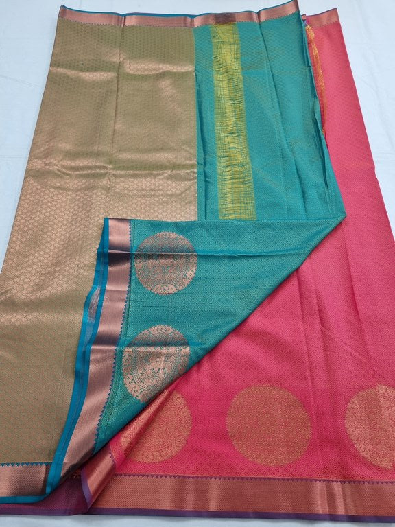 Kanchipuram Blended Trendy Fancy Silk Saree 194