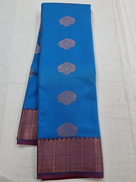 Kanchipuram Blended Trendy Fancy Silk Saree 202