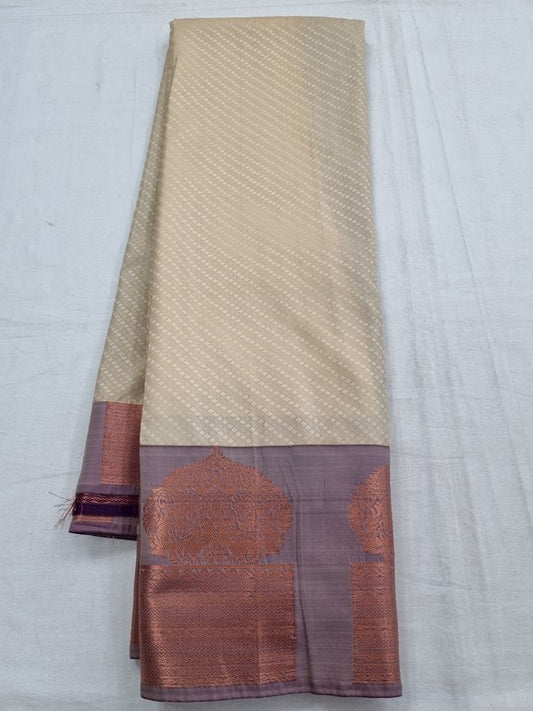 Kanchipuram Blended Trendy Fancy Silk Saree 208