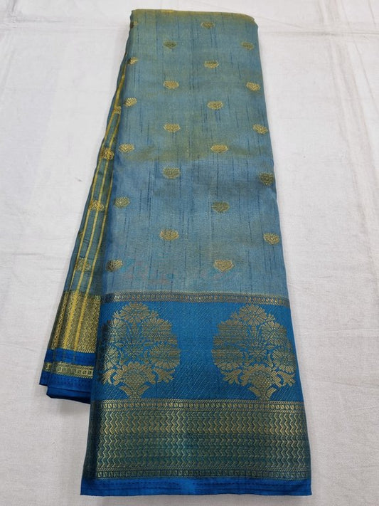 Kanchipuram Blended Trendy Fancy Silk Saree 215