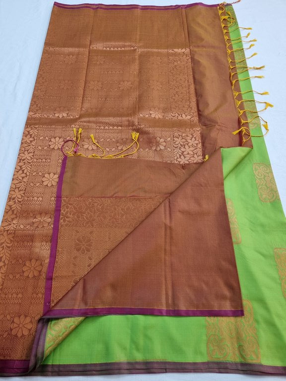 Kanchipuram Blended Trendy Soft Silk Saree 348