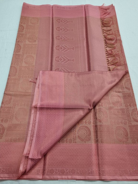 Kanchipuram Blended Trendy Tissue Silk Saree 359
