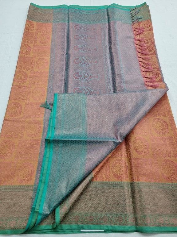 Kanchipuram Blended Trendy Tissue Silk Saree 369