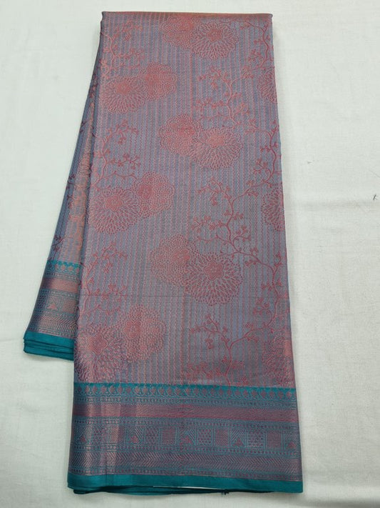 Kanchipuram Blended Trendy Tissue Silk Saree 377