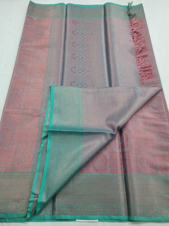 Kanchipuram Blended Trendy Tissue Silk Saree 405