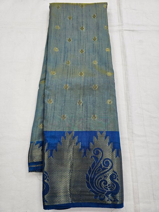 Kanchipuram Blended Trendy Fancy Silk Saree 444