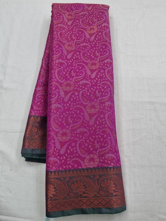 Kanchipuram Blended Trendy Fancy Silk Saree 472