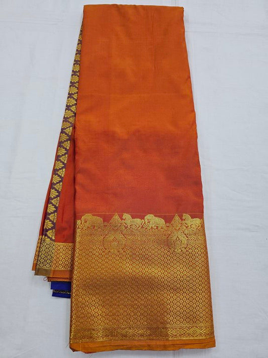Kanchipuram Blended Trendy Fancy Silk Saree 482