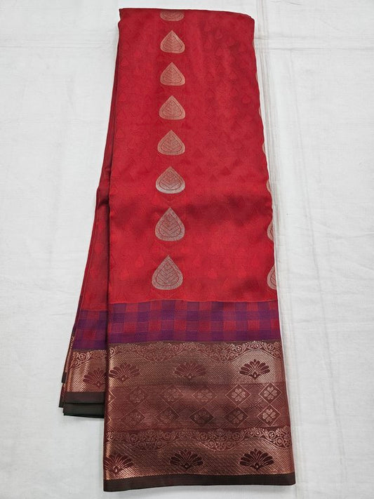 Kanchipuram Blended Trendy Fancy Silk Saree 504